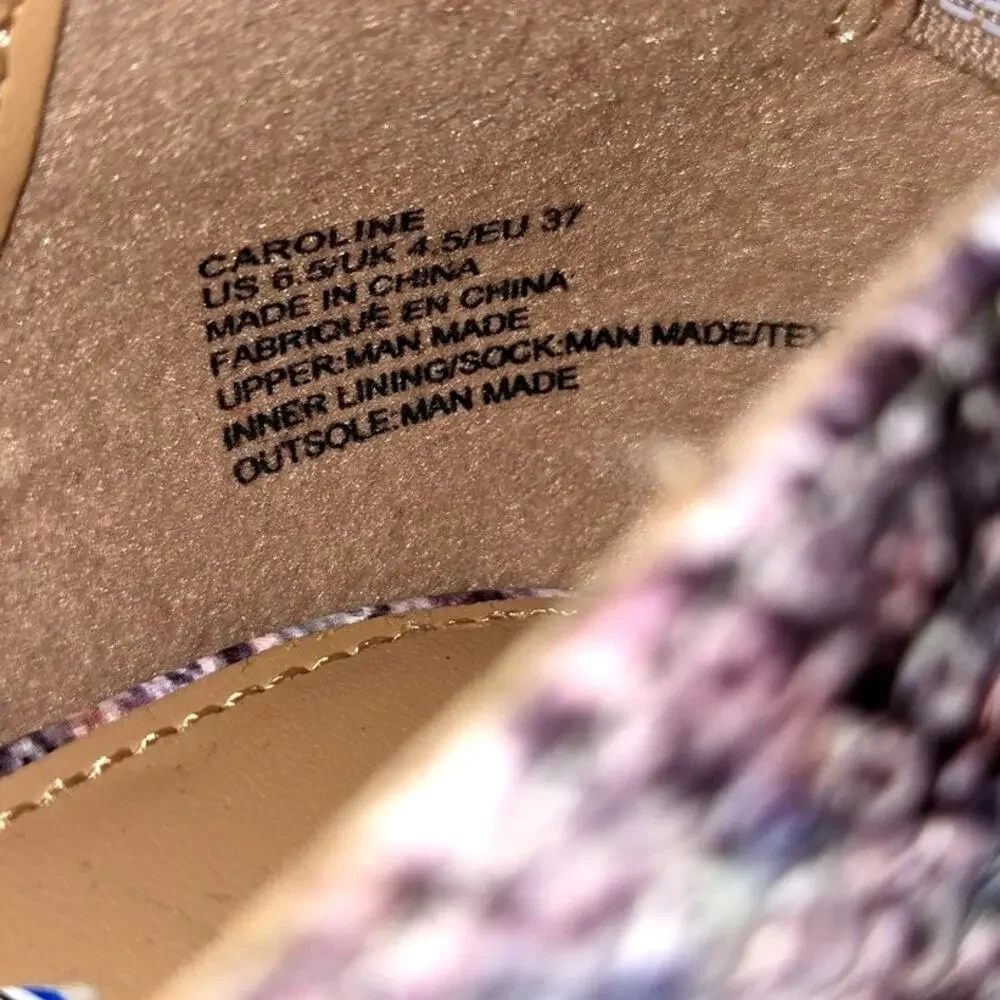 Just Fab 6.5 Pink Faux Snake Skin Pumps Women's 2 Inch High Heel Shoes 6 1/2 - Picture 7 of 8